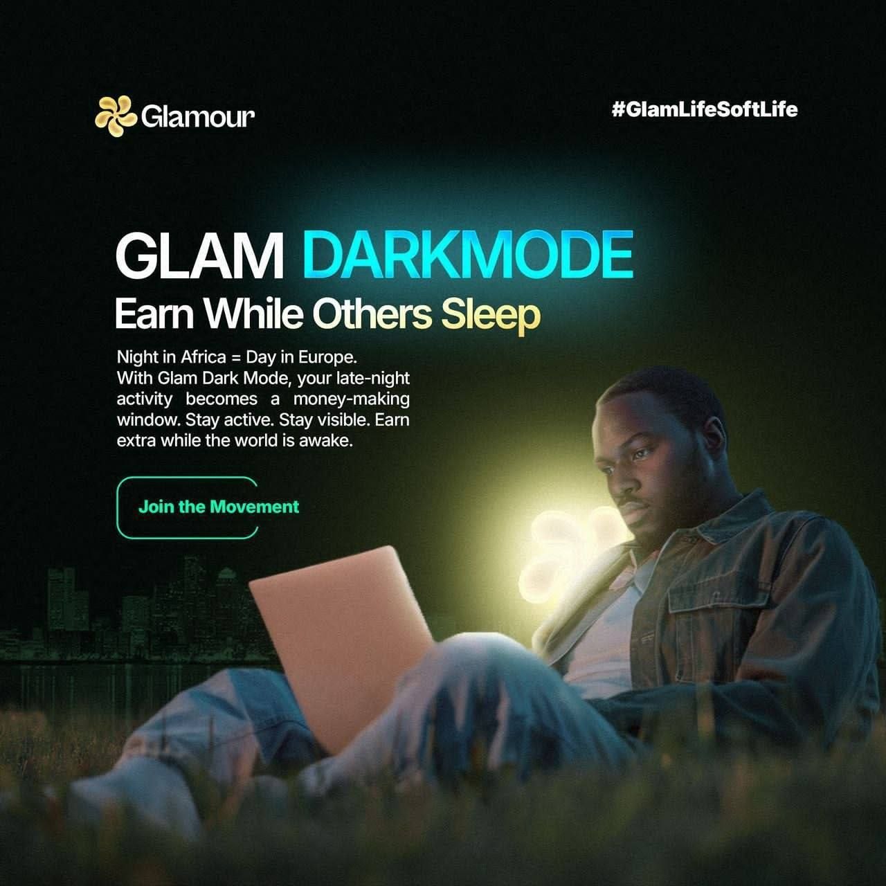 Glam DarkMode Banner