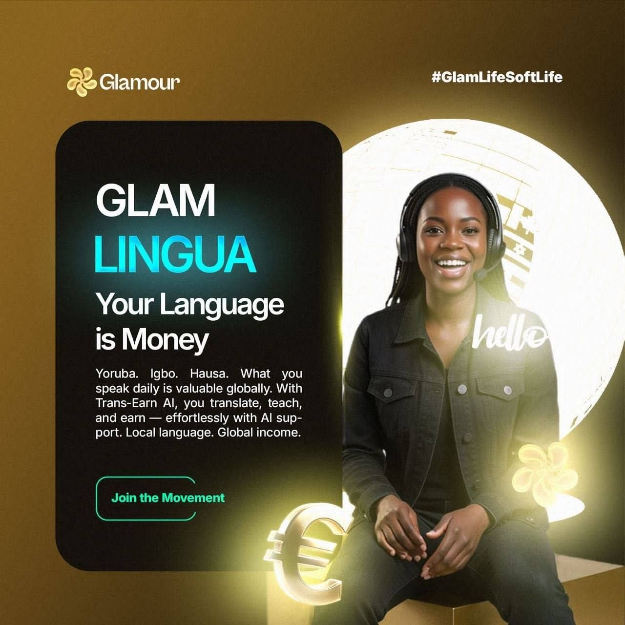 Glam Lingua Banner